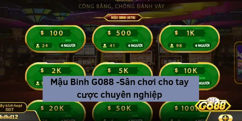 sảnh mậu binh go88