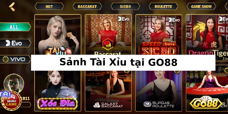 sảnh sicbo go88